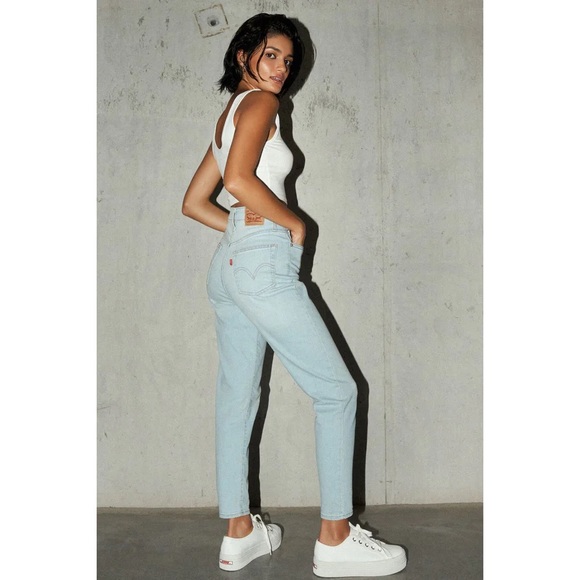 NWT Levi’s Don’t At Me High Waisted Tapered Jeans in Size 24 - Picture 3 of 16